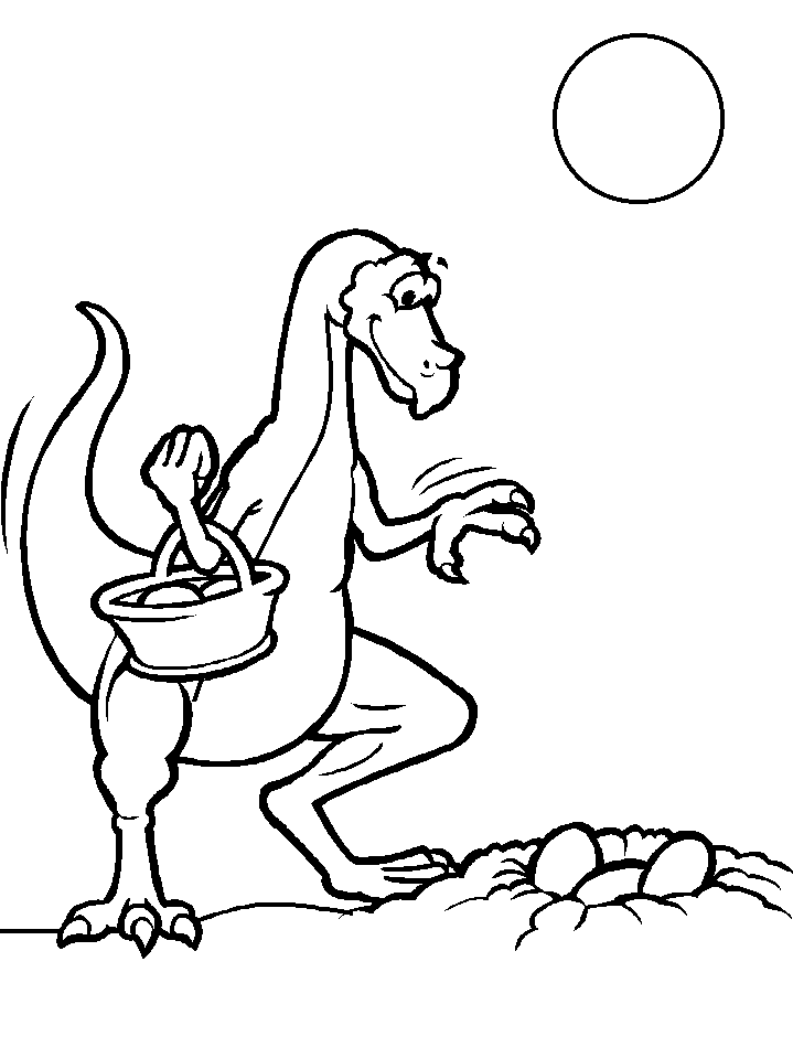 Dinozaury kolorowanki